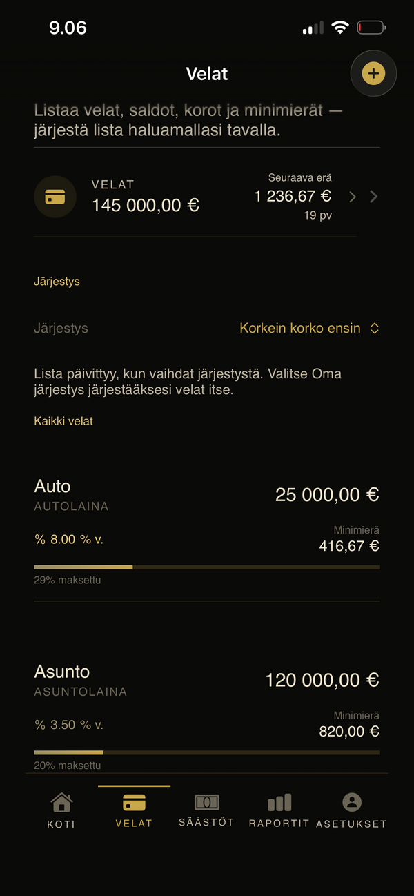 Rahora Budget — velat
